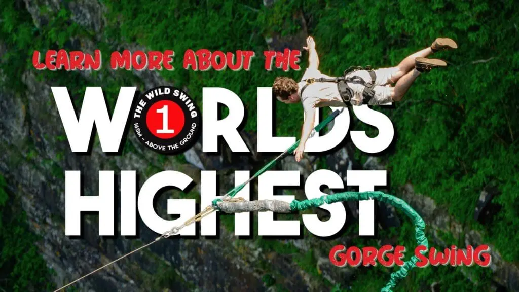 Worlds Highest Gorge Swing